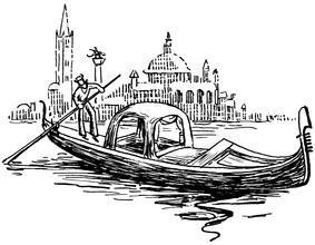 威尼斯游戏简笔画图片可爱（威尼斯的画法）
